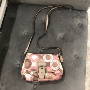Vintage coach crossbody